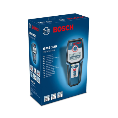 เครื่องสแกนผนังเเละตรวจหาวัตถุ BOSCH รุ่น GMS 120 เครื่องสแกนผนังเเละตรวจหาวัตถุ BOSCH รุ่น GMS 120