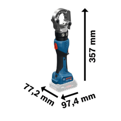 เครื่องย้ำหางปลาไฮดรอลิกไร้สาย 18V BOSCH รุ่น GPH 18V-60 (เครื่องเปล่า)