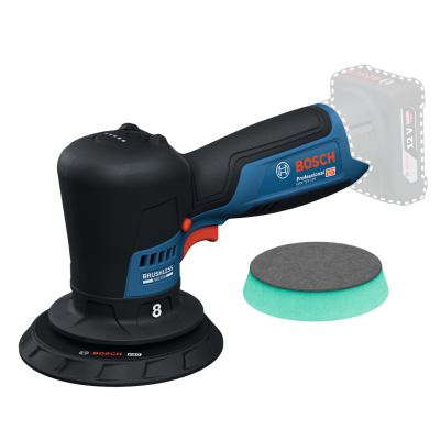 Bosch Professional 125 mm Polisher GPX 12V-125 - Skin Only Bosch Professional 125 mm Polisher GPX 12V-125 - Skin Only