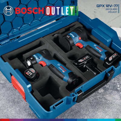 Bosch Professional 77mm Polisher GPX 12V-77 - Skin Only Bosch Professional 77mm Polisher GPX 12V-77 - Skin Only