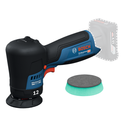 Bosch Professional 77mm Polisher GPX 12V-77 - Skin Only Bosch Professional 77mm Polisher GPX 12V-77 - Skin Only
