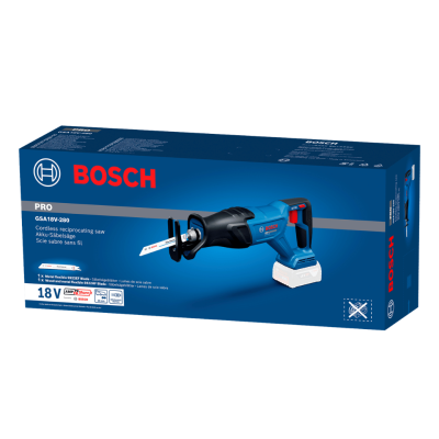 เลื่อยชักไร้สาย 18V BOSCH รุ่น GSA 18V-280 (เครื่องเปล่า)
