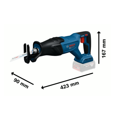 เลื่อยชักไร้สาย 18V BOSCH รุ่น GSA 18V-280 (เครื่องเปล่า)