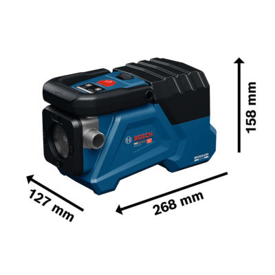 ปั๊มส่งน้ำไร้สาย 18V BOSCH รุ่น GTP18V-28 (เฉพาะตัวเครื่อง)