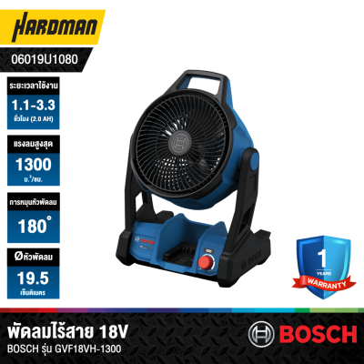 BOSCH PRO GVF18VH-1300 Cordless Fan
