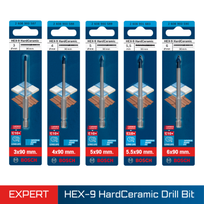 BOSCH HardCeramic Drill Bit HEX-9