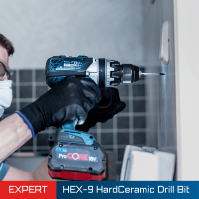 ชุดดอกสว่านเจาะกระเบื้อง 5x80 mm BOSCH EXPERT HEX-9 (5ชิ้น/แพ็ค) #2608900598 ชุดดอกสว่านเจาะกระเบื้อง 5x80 mm BOSCH EXPERT HEX-9 (5ชิ้น/แพ็ค) #2608900598