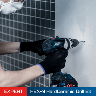 ชุดดอกสว่านเจาะกระเบื้อง 5x80 mm BOSCH EXPERT HEX-9 (5ชิ้น/แพ็ค) #2608900598 ชุดดอกสว่านเจาะกระเบื้อง 5x80 mm BOSCH EXPERT HEX-9 (5ชิ้น/แพ็ค) #2608900598