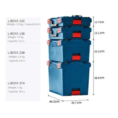BOSCH PRO L-BOXX 102 Tool Box - 1600A012FZ