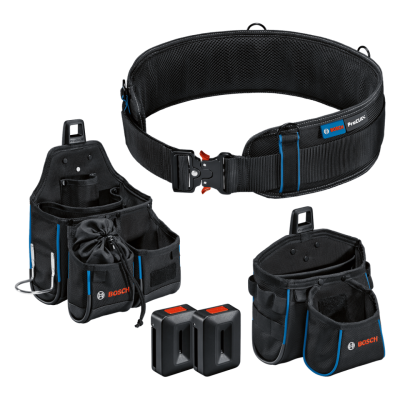 ชุดเข็มขัดพร้อมกระเป๋าเครื่องมือช่าง BOSCH รุ่น ProClick Tool  Kit