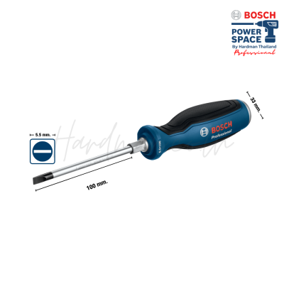 ไขควงตอกปากแบน 100 มม. BOSCH รุ่น SL 5.5x100