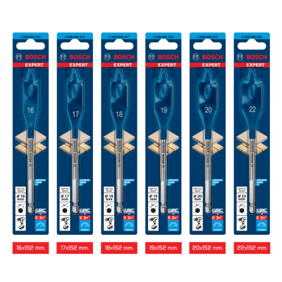ดอกสว่านใบพายเจาะไม้ BOSCH EXPERT Self Cut Speed Spade Drill Bit