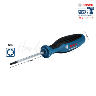 ไขควงหัวท็อกซ์ 75 มม. BOSCH รุ่น TX 15x75