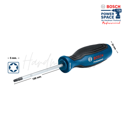 ไขควงหัวท็อกซ์ 100 มม. BOSCH รุ่น TX 25x100