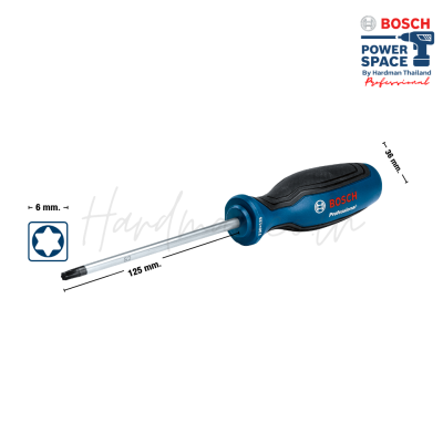 Torx Screwdriver BOSCH TX 30x125 Professional