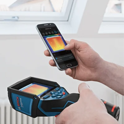 กล้องตรวจจับอุณหภูมิ BOSCH รุ่น GTC 400 C กล้องตรวจจับอุณหภูมิ BOSCH รุ่น GTC 400 C