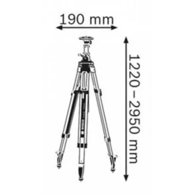 ขาตั้งสามขา BOSCH รุ่น BT 300 HD ขาตั้งสามขา BOSCH รุ่น BT 300 HD