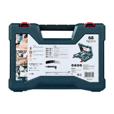ชุดดอกสว่านและดอกไขควง 68 ชิ้น BOSCH V-Line68  ชุดดอกสว่านและดอกไขควง 68 ชิ้น BOSCH V-Line68