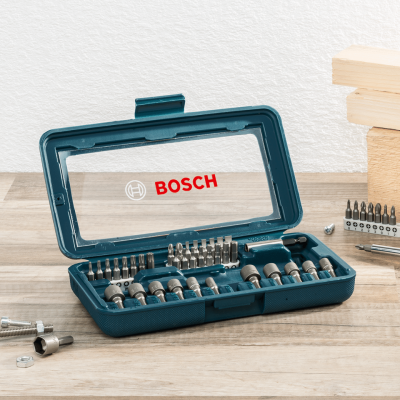 ชุดดอกไขควง 46 ชิ้น BOSCH X-Line 46