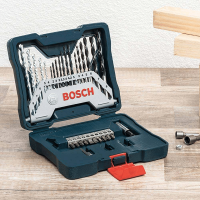 ชุดดอกสว่านเเละดอกไขควง 33 ชิ้น BOSCH รุ่น X-LINE 33 ชุดดอกสว่านเเละดอกไขควง 33 ชิ้น BOSCH รุ่น X-LINE 33