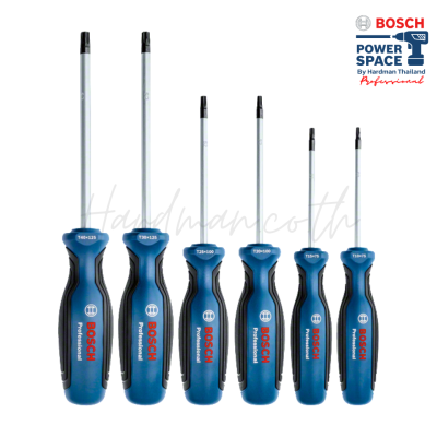 ชุดไขควงหัวท๊อกซ์ 6 ชิ้น BOSCH