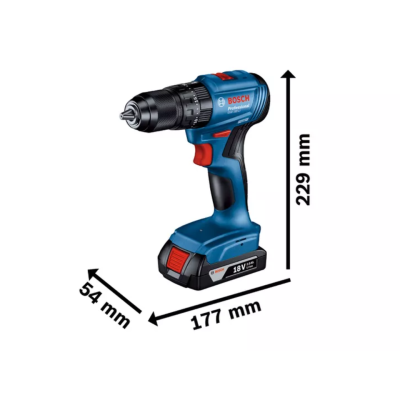 สว่านกระแทกไร้สาย BOSCH รุ่น GSB 185-LI Professional