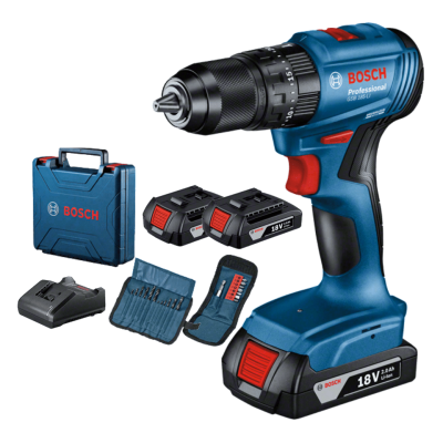สว่านกระแทรกไร้สาย แบตเตอรี่ 2 ก้อน BOSCH GSB 185 LI สว่านกระแทรกไร้สาย แบตเตอรี่ 2 ก้อน BOSCH GSB 185 LI