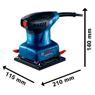 เครื่องขัดกระดาษทราย BOSCH รุ่น GSS 140 แถมฟรี กระดาษทราย C470 จำนวน 5 แผ่น เครื่องขัดกระดาษทราย BOSCH รุ่น GSS 140 แถมฟรี กระดาษทราย C470 จำนวน 5 แผ่น