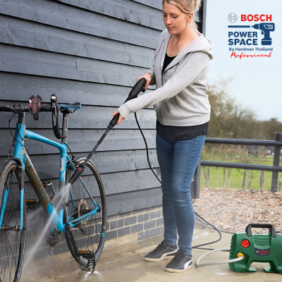 เครื่องฉีดน้ำแรงดันสูง BOSCH EasyAquatak 100 (พร้อมก้านฉีดน้ำแบบยาว) เครื่องฉีดน้ำแรงดันสูง BOSCH EasyAquatak 100 (พร้อมก้านฉีดน้ำแบบยาว)