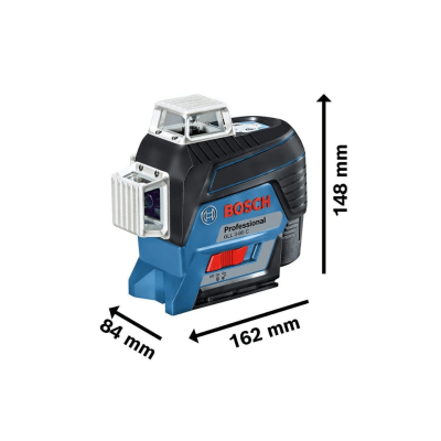เครื่องวัดระดับเลเซอร์ BOSCH รุ่น GLL 3-80 + BT 150 เครื่องวัดระดับเลเซอร์ BOSCH รุ่น GLL 3-80 + BT 150
