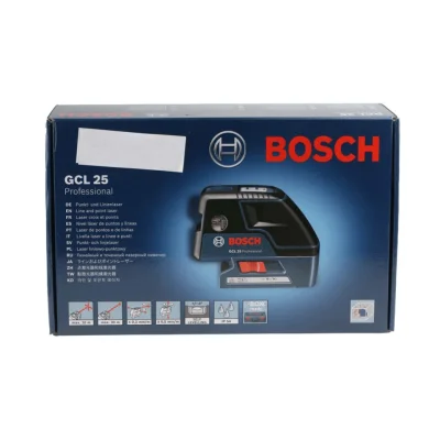เครื่องวัดระดับเลเซอร์ BOSCH รุ่น GCL 25 เครื่องวัดระดับเลเซอร์ BOSCH รุ่น GCL 25