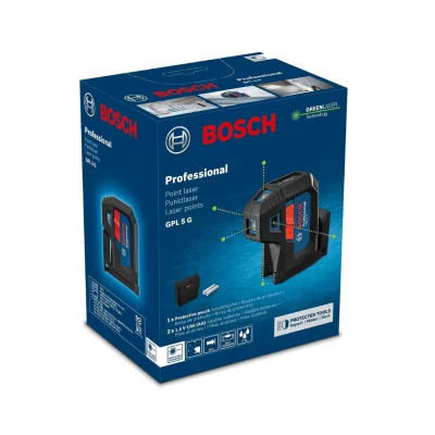 เครื่องวัดระดับเลเซอร์ BOSCH รุ่น GPL 5 G เครื่องวัดระดับเลเซอร์ BOSCH รุ่น GPL 5 G