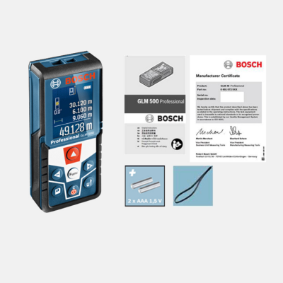 เครื่องวัดระยะด้วยเลเซอร์ GLM 500 เครื่องวัดระยะด้วยเลเซอร์ GLM 500