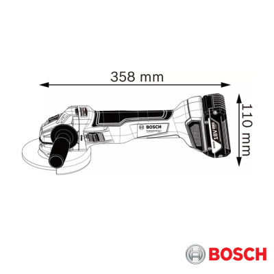 ฺBOSCH Cordless Angle Grinder (GWS 18V-10) ฺBOSCH Cordless Angle Grinder (GWS 18V-10)