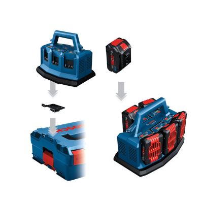 แท่นชาร์จ  BOSCH รุ่น GAL 18 V6-80  แท่นชาร์จ  BOSCH รุ่น GAL 18 V6-80