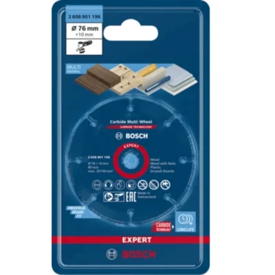 ใบตัดอเนกประสงค์ 3 นิ้ว BOSCH EXPERT CARBIDE 2608901196 ใบตัดอเนกประสงค์ 3 นิ้ว BOSCH EXPERT CARBIDE 2608901196