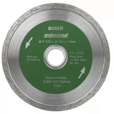ใบตัดเพชร 4 นิ้ว BOSCH 2608600704 ใบตัดเพชร 4 นิ้ว BOSCH 2608600704