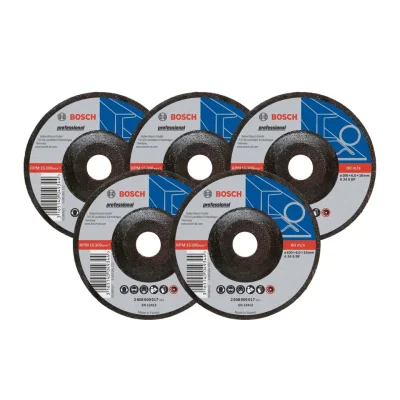 ชุดใบเจียร 4 นิ้ว BOSCH รุ่น Standard for Metal (#017) (เเพ็คละ 5 ใบ) ชุดใบเจียร 4 นิ้ว BOSCH รุ่น Standard for Metal (#017) (เเพ็คละ 5 ใบ)