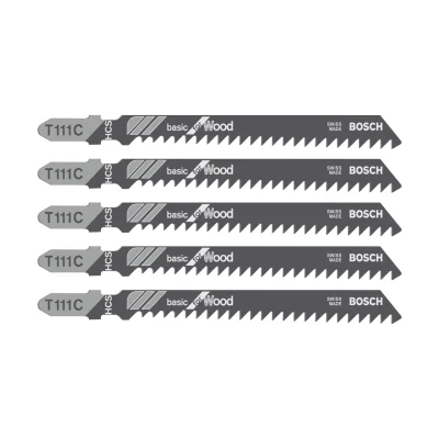 ใบเลื่อยจิ๊กซอว์ตัดไม้ (5 ใบ/แพค) BOSCH ใบเลื่อยจิ๊กซอว์ตัดไม้ (5 ใบ/แพค) BOSCH