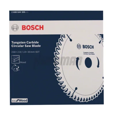 ใบเลื่อย 9 นิ้ว 60 ฟัน BOSCH eco for wood