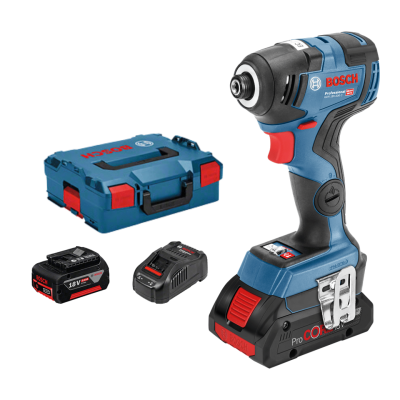 ไขควงกระแทกไร้สาย แบตเตอรี่ 2 ก้อน  GDR 18V-200 C 2 ไขควงกระแทกไร้สาย แบตเตอรี่ 2 ก้อน  GDR 18V-200 C 2