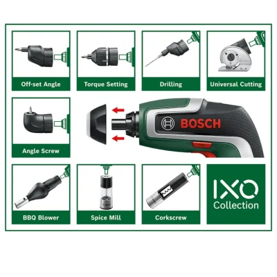 ไขควงไฟฟ้าไร้สาย BOSCH รุ่น IXO 7