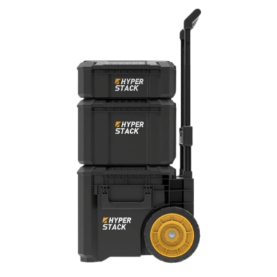 CAT DA41005 PLASTIC TOOL STORAGE BOX WITH WHEELS 3PCS