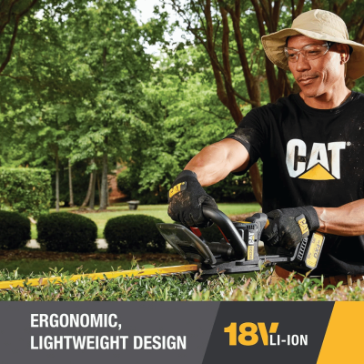 Cordless Hedge Trimmer 61 cm – CAT DG220