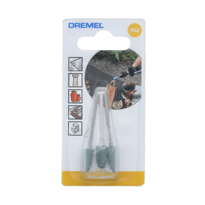 หัวขัดยาง 1/4" DREMEL รุ่น 462 (เเพ็คละ 3 ชิ้น)