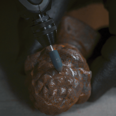 หัวขัดยาง 1/4" DREMEL รุ่น 462 (เเพ็คละ 3 ชิ้น)
