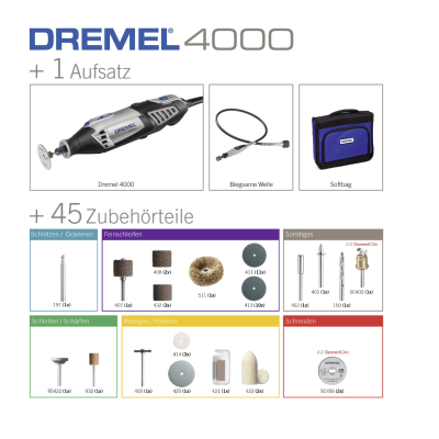 เครื่องมืออเนกประสงค์ DREMEL รุ่น 4000-1/45