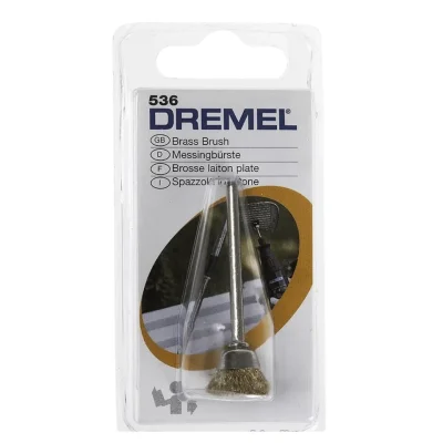 เเปรงถ้วยทองเหลืองDREMEL รุ่น 536