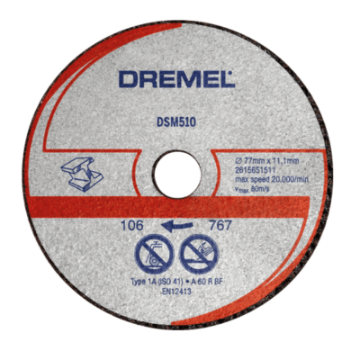 ใบตัดเหล็ก 3 นิ้ว DREMEL รุ่น SM510