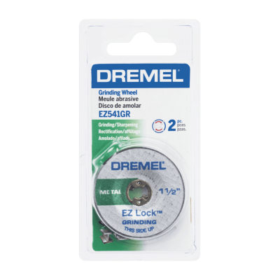 ใบเจียรอลูมิเนียมอกกไซด์ DREMEL รุ่น EZ541GR (แพ็คละ 2 ชิ้น) ใบเจียรอลูมิเนียมอกกไซด์ DREMEL รุ่น EZ541GR (แพ็คละ 2 ชิ้น)